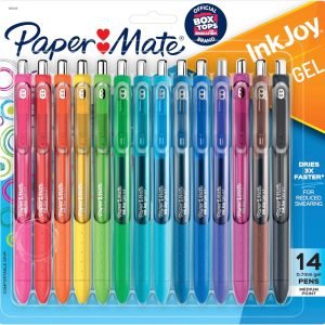 Colorful Gel Pens - InkJoy Gel Pens, Assorted Medium Point