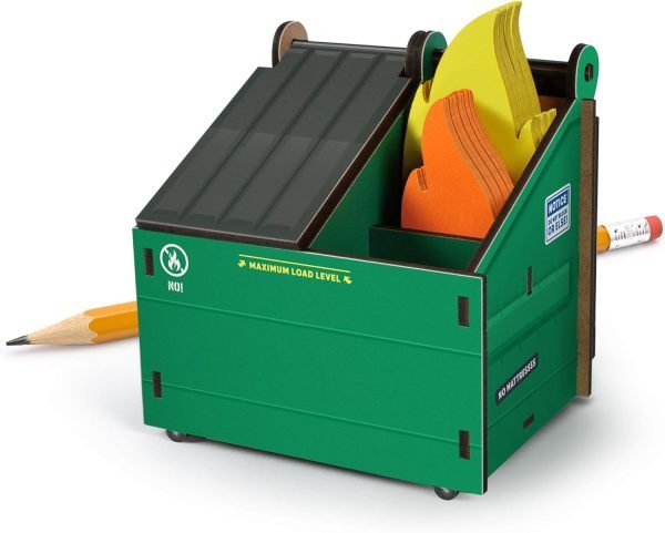 DESK DUMPSTER Pencil Holder