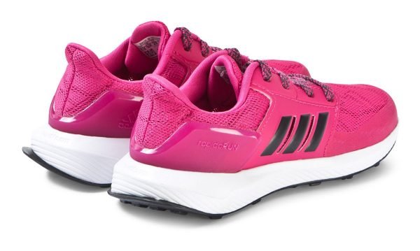 adidas Pink RapidaRun Trainers - Image 4